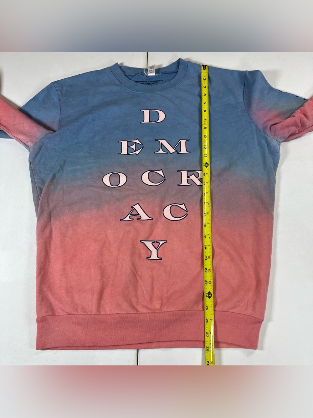 Designers For Democracy Sweatshirt Women’s Rights Election Gabriela Hearst Sz L - Picture 10 of 14
